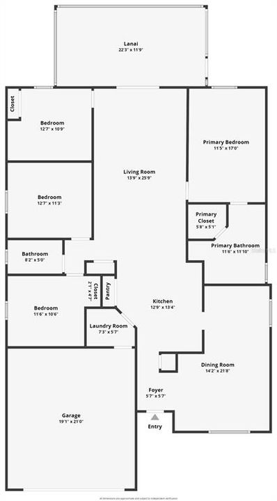 合同活跃: $425,000 (4 贝兹, 2 浴室, 1825 平方英尺)