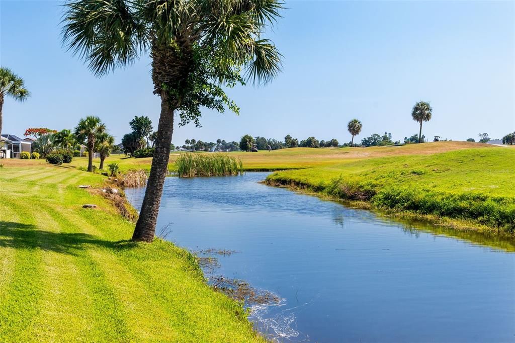 Canal can be used for irrigation of lawn