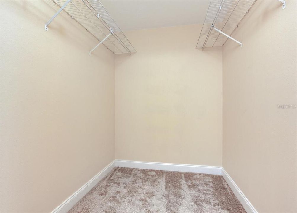 Walk in closet in Primary bedroom