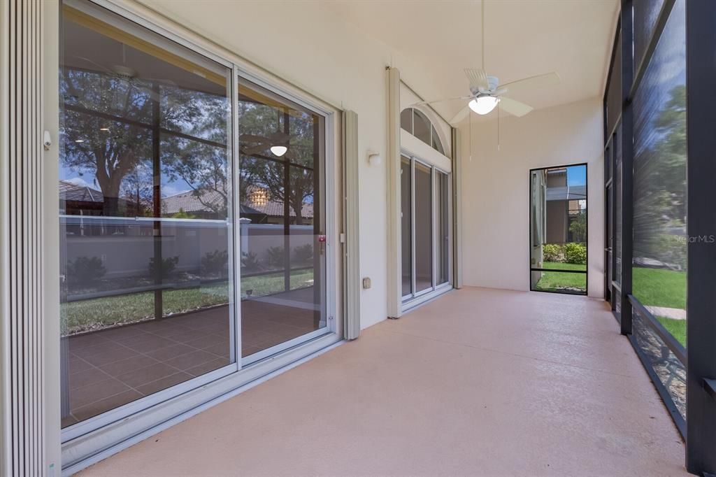 Screened and Covered Lanai