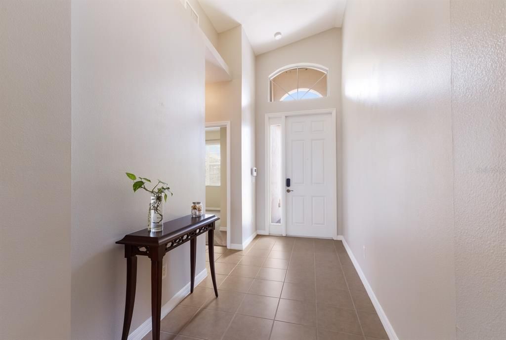 ENTRY HALLWAY TILED