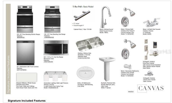 Design Selections.  Home is under construction and selections are subject to change.