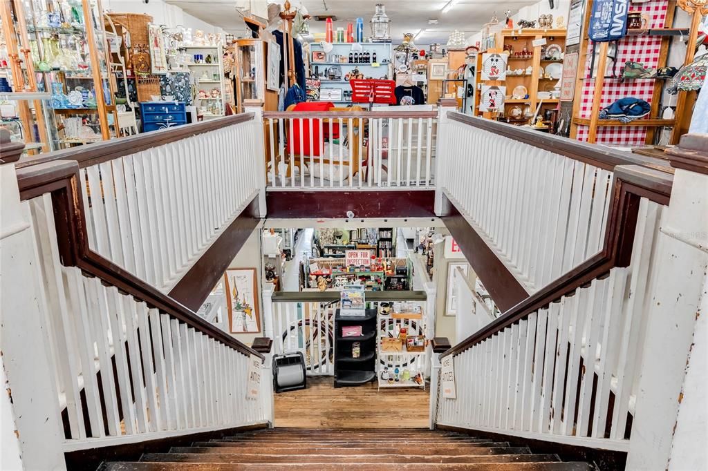 View from 3rd floor down to ground floor