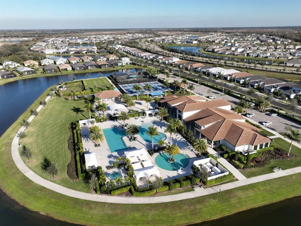 Cresswind Community Clubhouse and amenities.