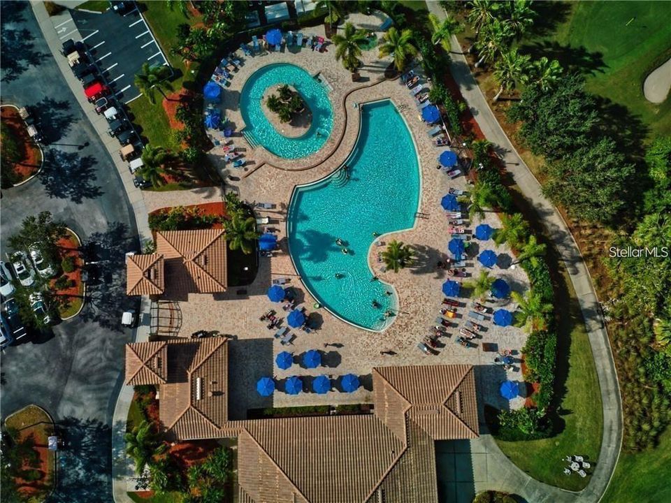 Aerial Photo Main Pool