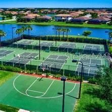 8 Pickle Ball Courts