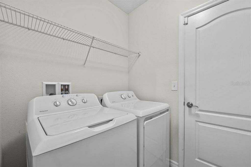 Nice Laundry Room out to the 2 Car Garage
