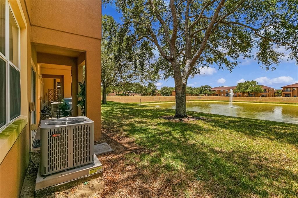 Back Yard Exterior / Pond View