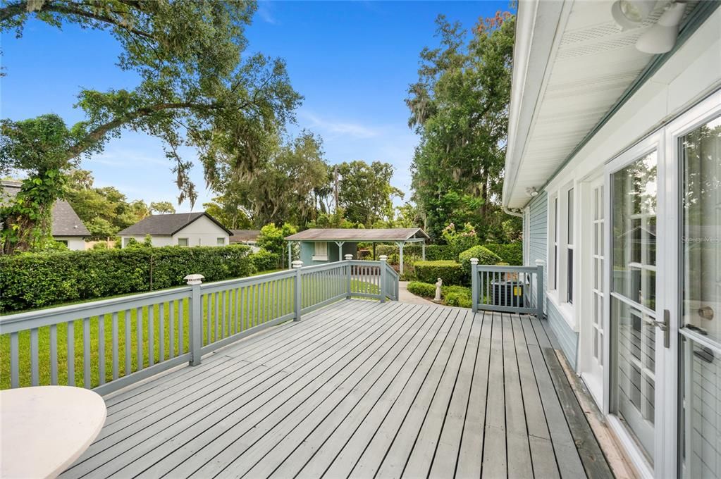 Enjoy the extended living space. This 12'x24' patio will lend to years of memory making.