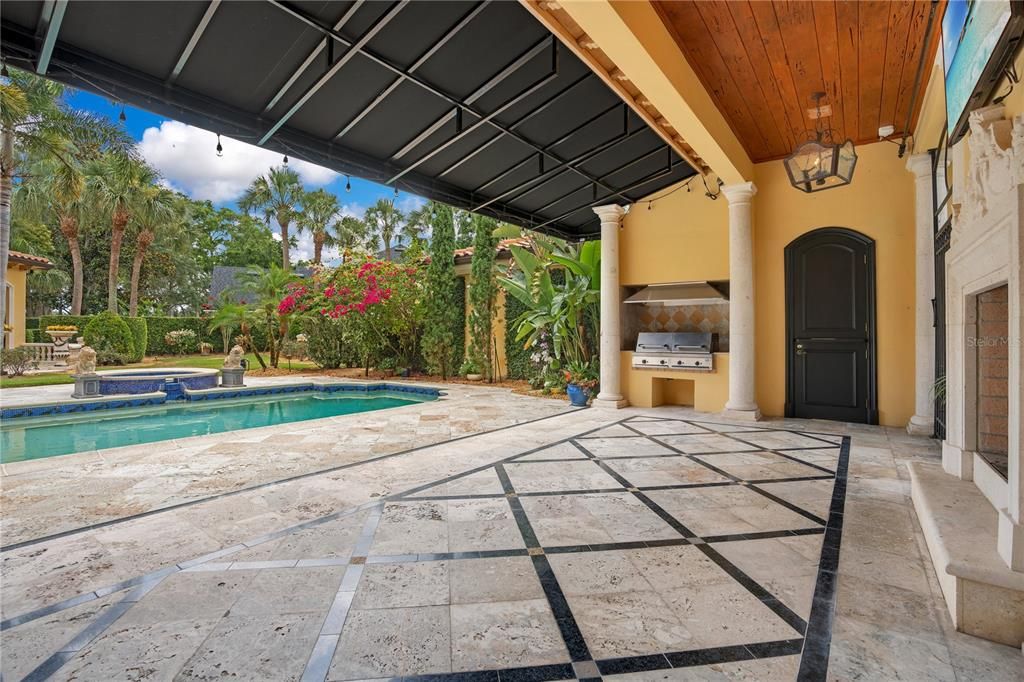 Covered Porch leading to Catering Room