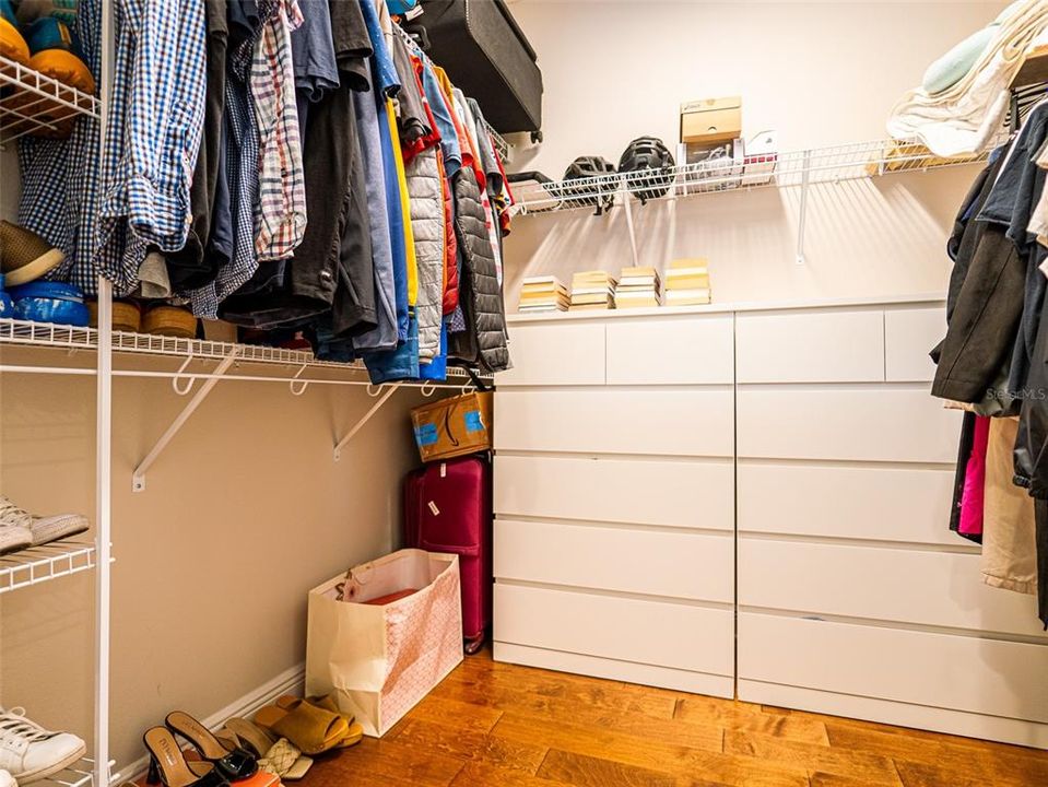 Walk-in closet