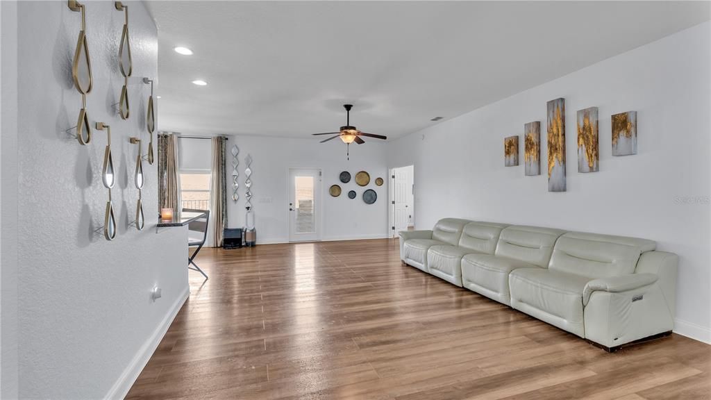 Beautiful open layout and brand-new flooring.