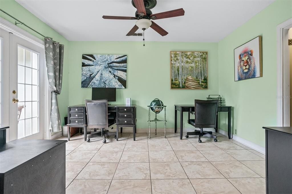 First Floor Bedroom with private outdoor patio