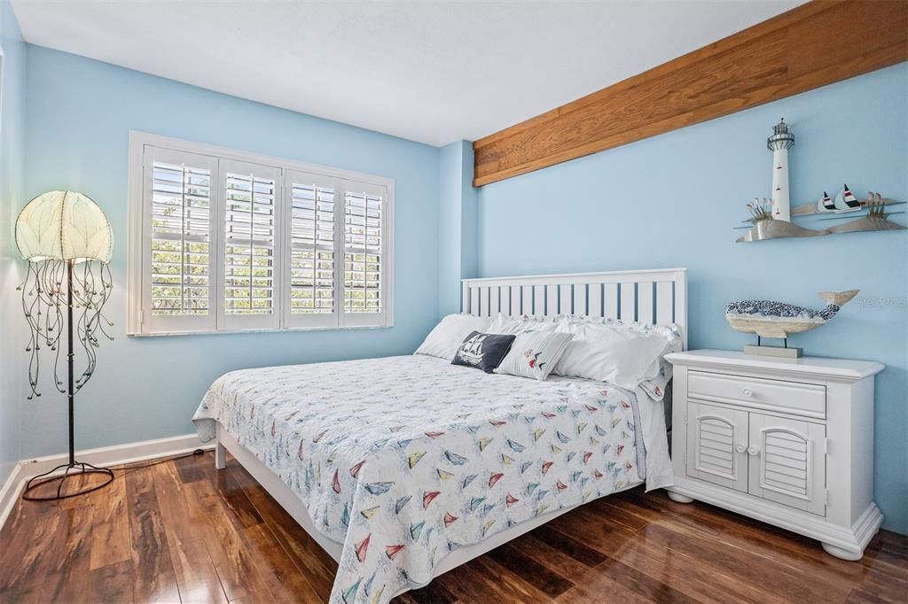 Second bathroom off of the third and fourth bedrooms