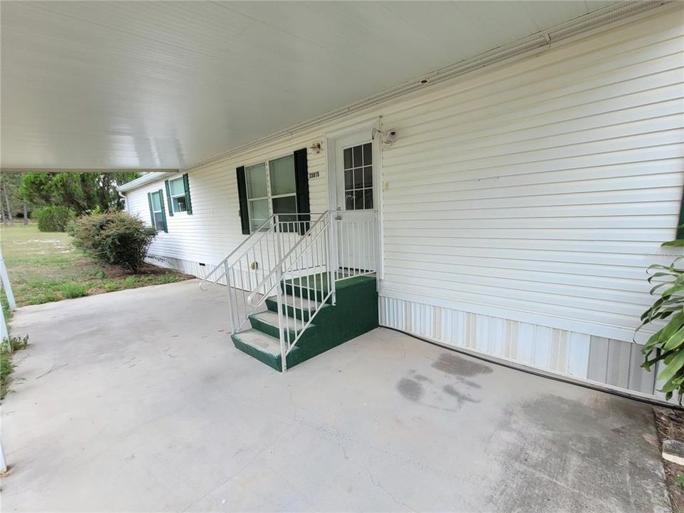 Covered Front Patio