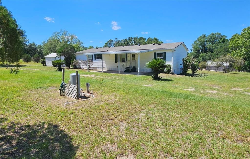 Front of Home on 1 Acre of Land