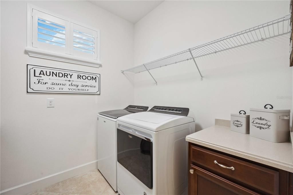 Laundry Room extra cabinets for Storage