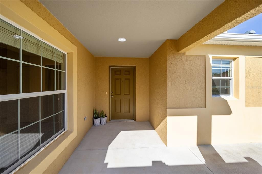 Covered Front Porch