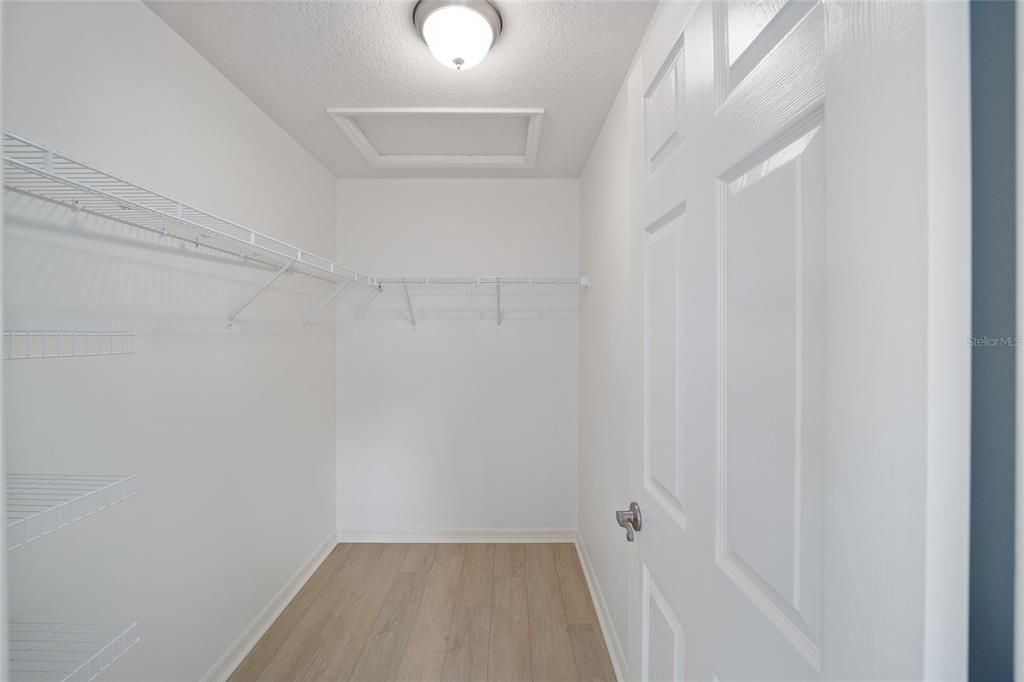 Primary Bedroom -Walk-in Closet