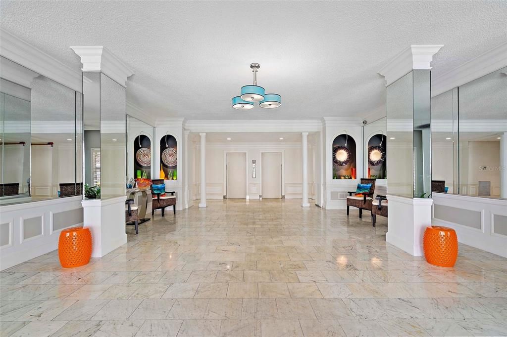 Front formal lobby entry