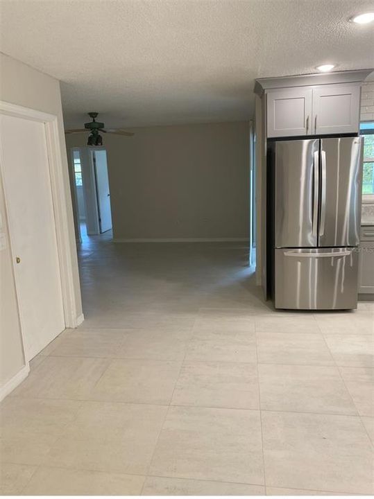 family room next to kitchen