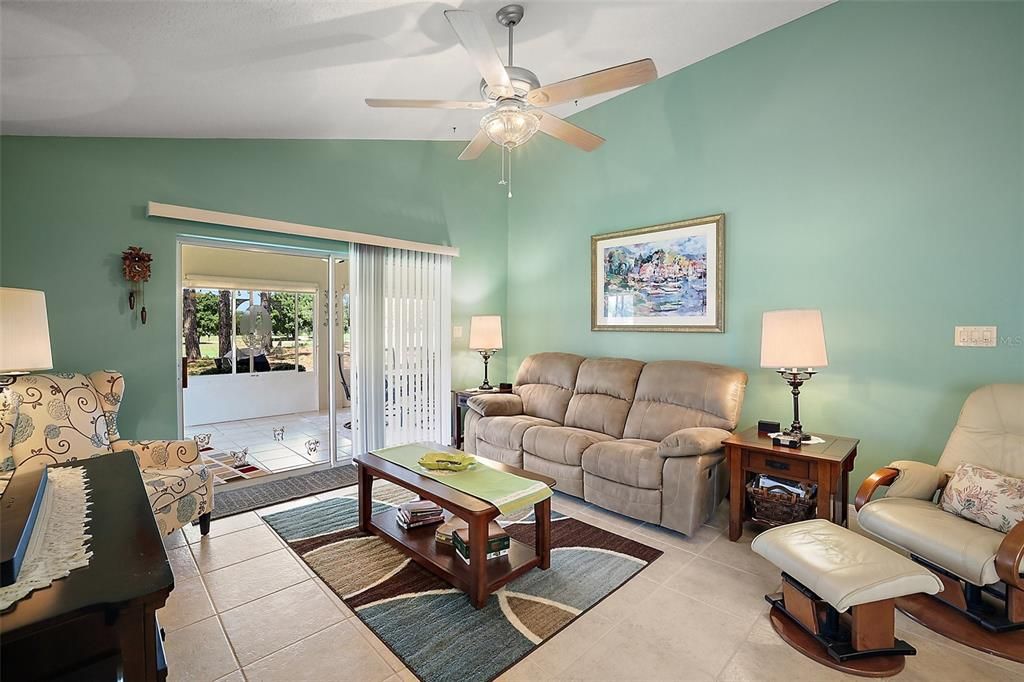 Family Room to your Lanai.