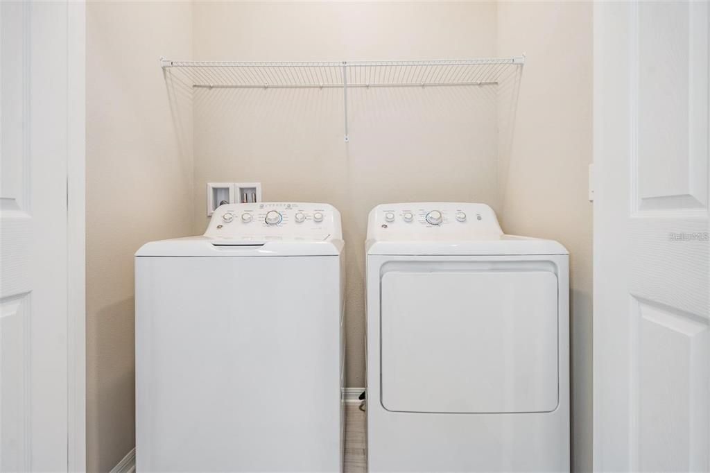 Laundry Closet (Upstairs)