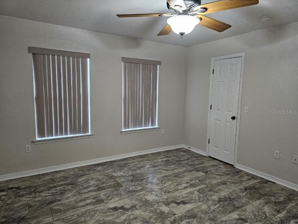 master bedroom with bath view