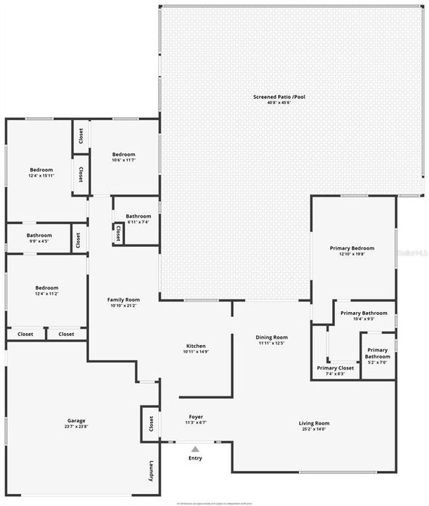 На продажу: $560,000 (4 спален, 3 ванн, 1960 Квадратных фут)