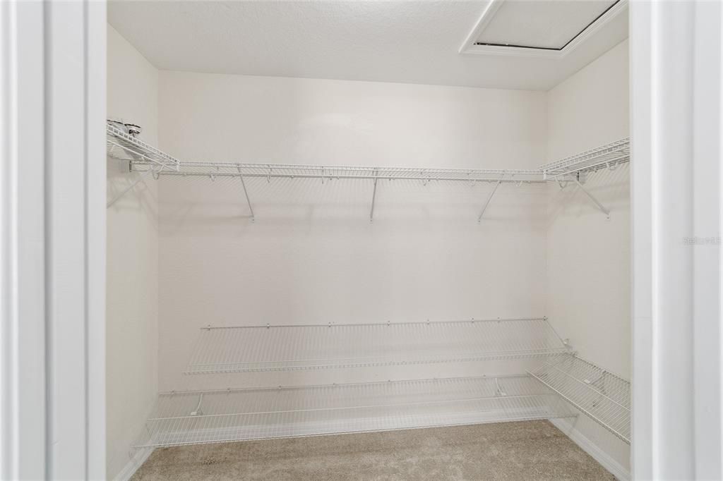 Primary Walk-In Closet