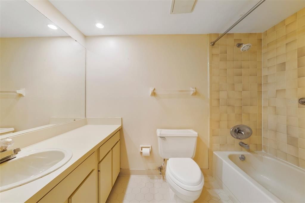 Master Bath with Tub and Shower