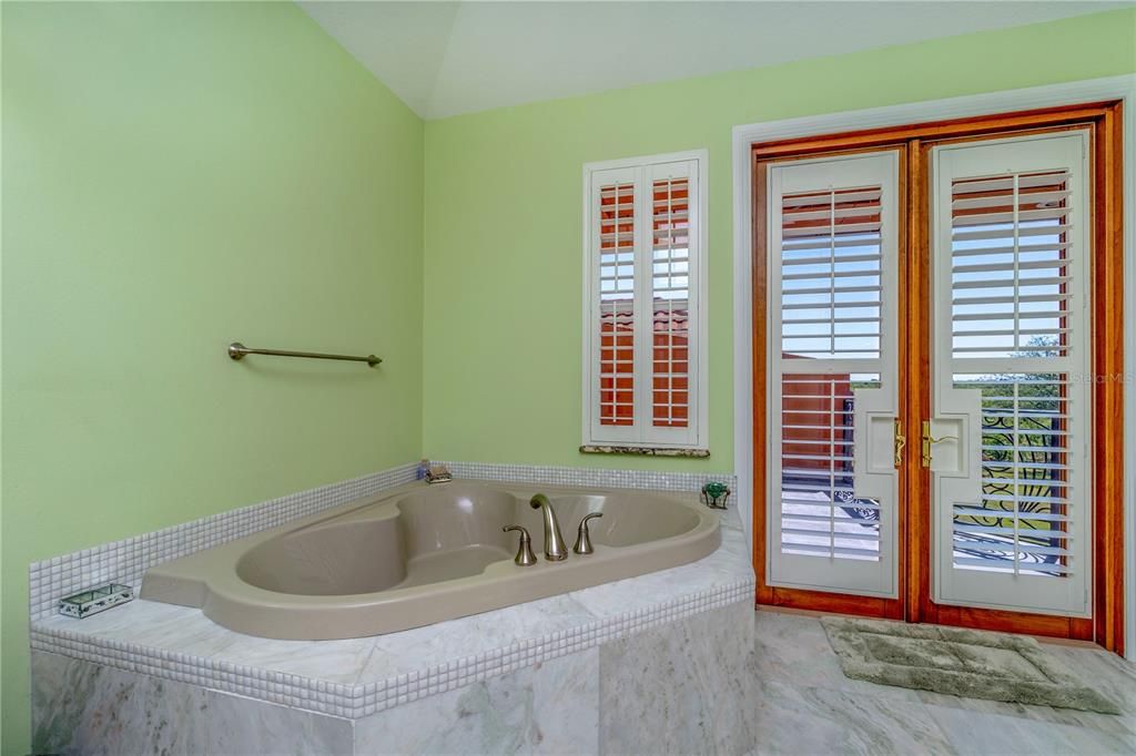 Master bath Up Jacuzzi