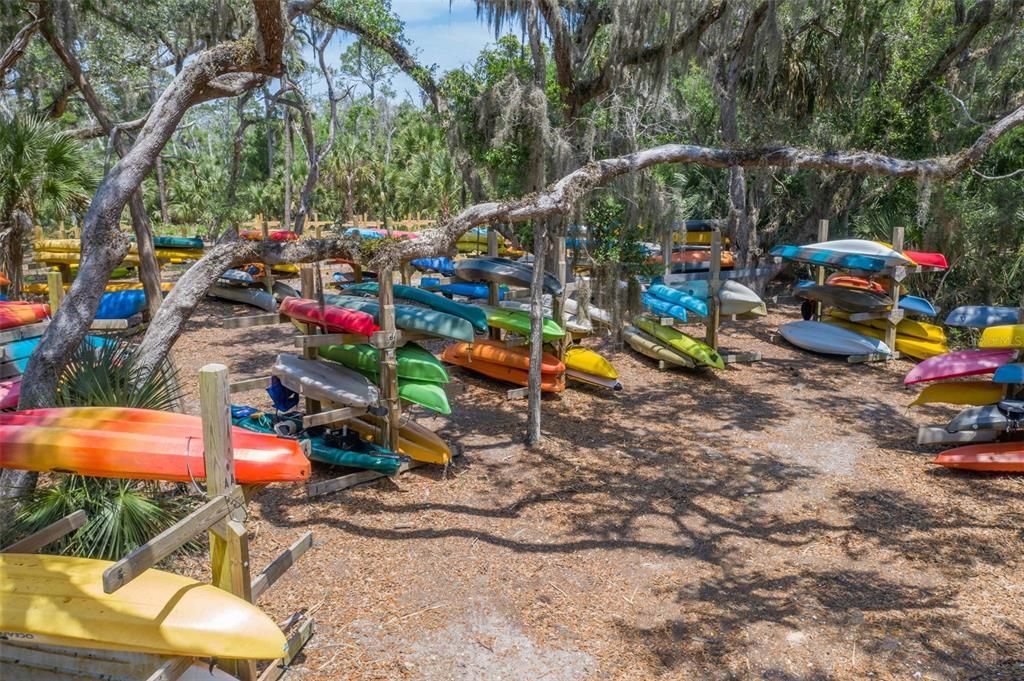 Kayak Storage