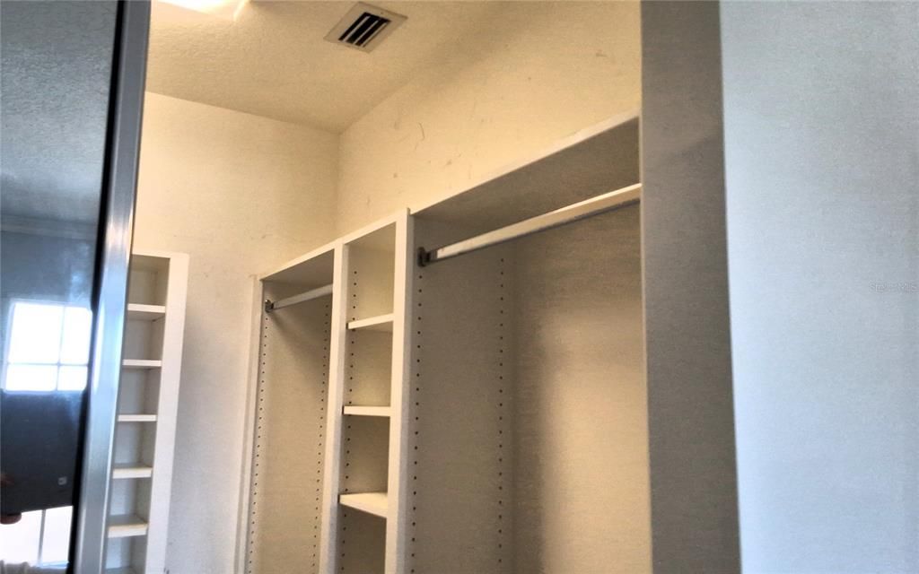 Master Bedroom Walk in Closet