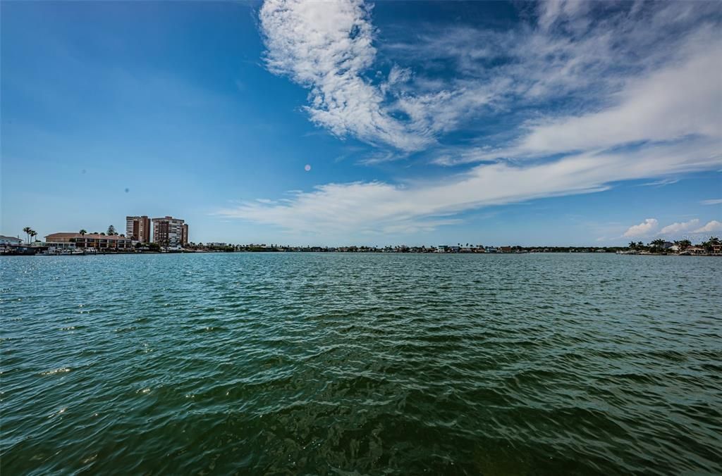 .. Nice shot taken from Pol Area by La Bahia Building. Around July you will see the Sun Set right by those 3 Red Tall Buildings on the Beach we call the Redington Towers..