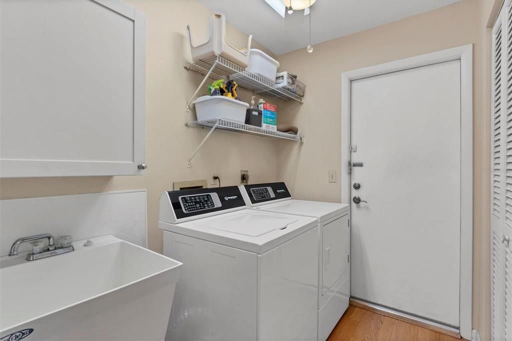 Indoor Laundry Room