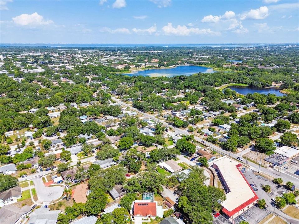 LOOKING TOWARDS ST PETE/TAMPA