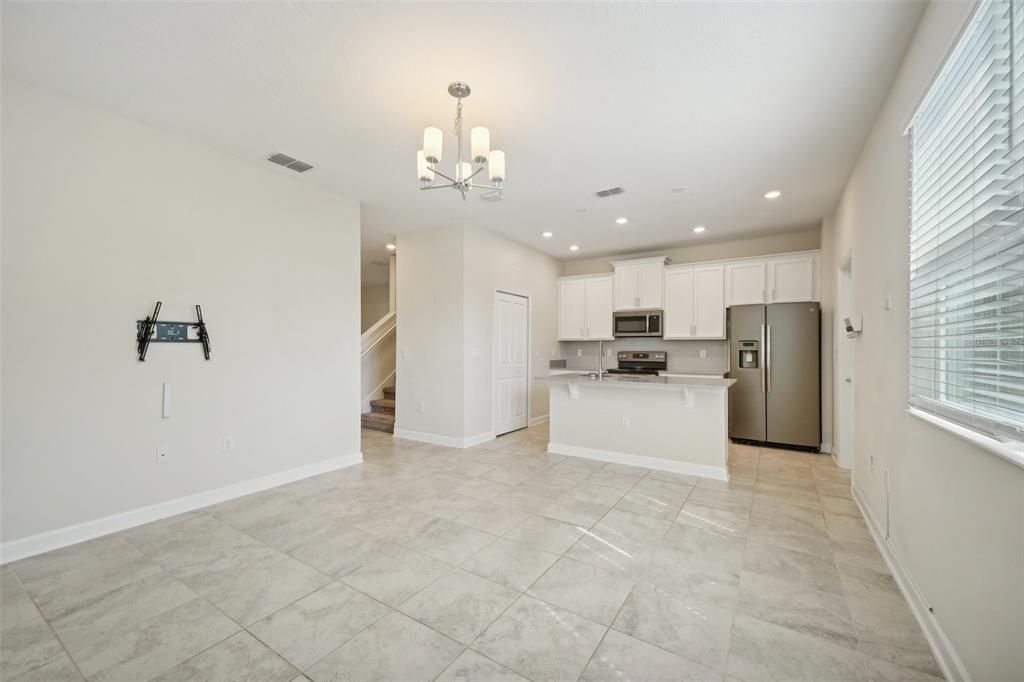 FAMILY ROOM/KITCHEN.