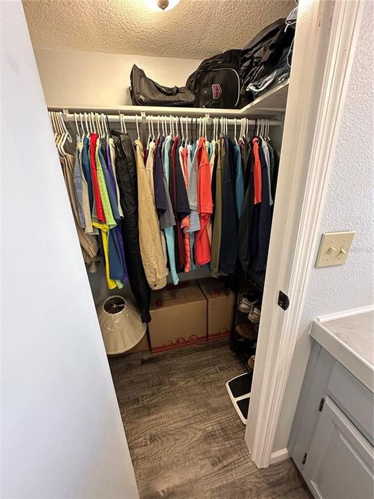 Master closet