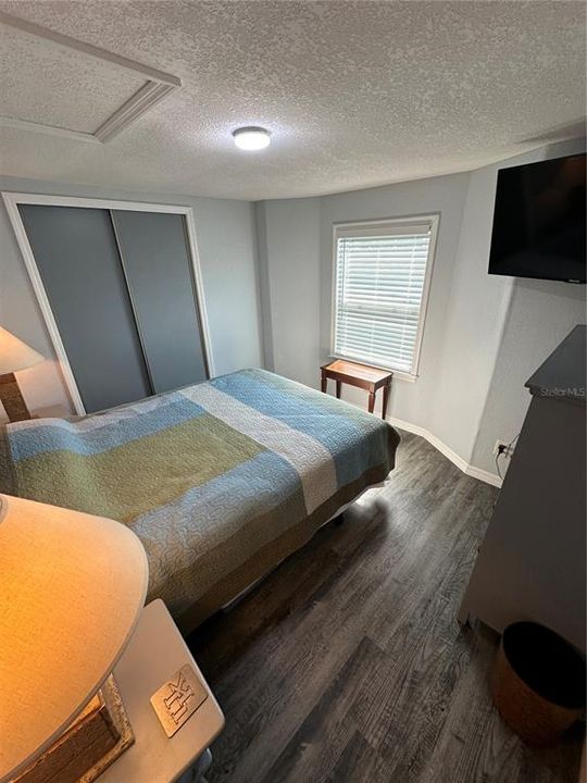 Guest Bedroom with LVP Flooring