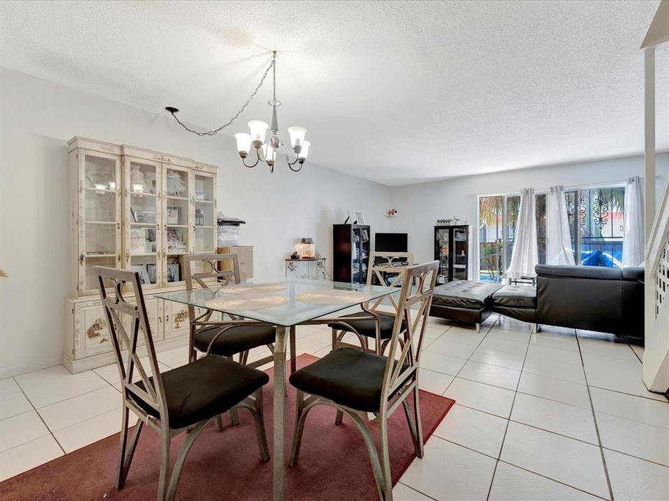 dining room/living room combo