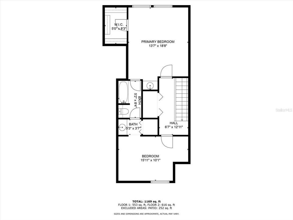 Active With Contract: $185,000 (2 beds, 1 baths, 1195 Square Feet)