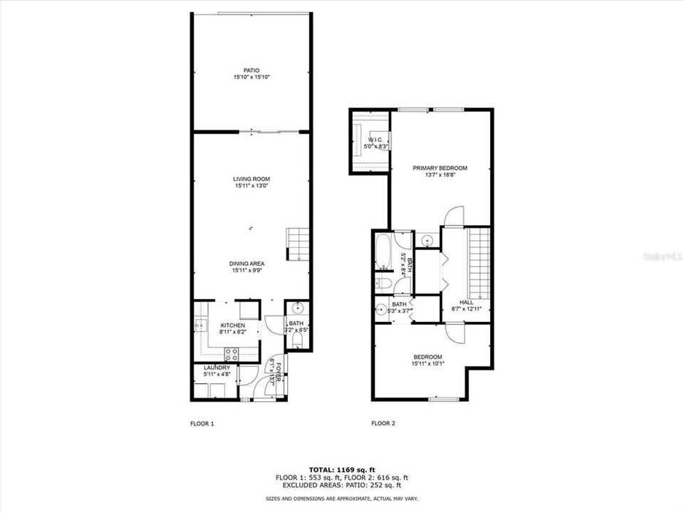 Active With Contract: $185,000 (2 beds, 1 baths, 1195 Square Feet)