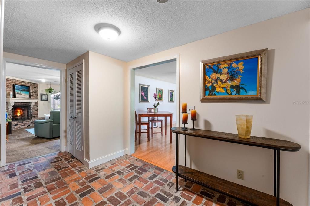 Foyer leading to Formal Living Room or Family Room