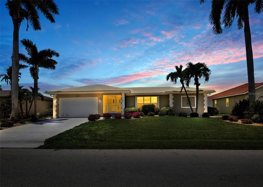 Punta Gorda Isles Pool Home on Canal