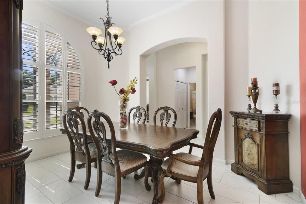 Formal dining room