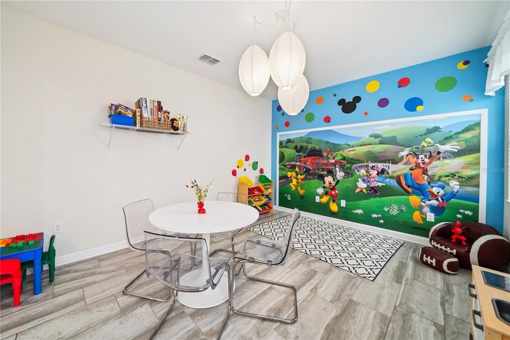 KIDS PLAY AREA ACROSS FROM KITCHEN