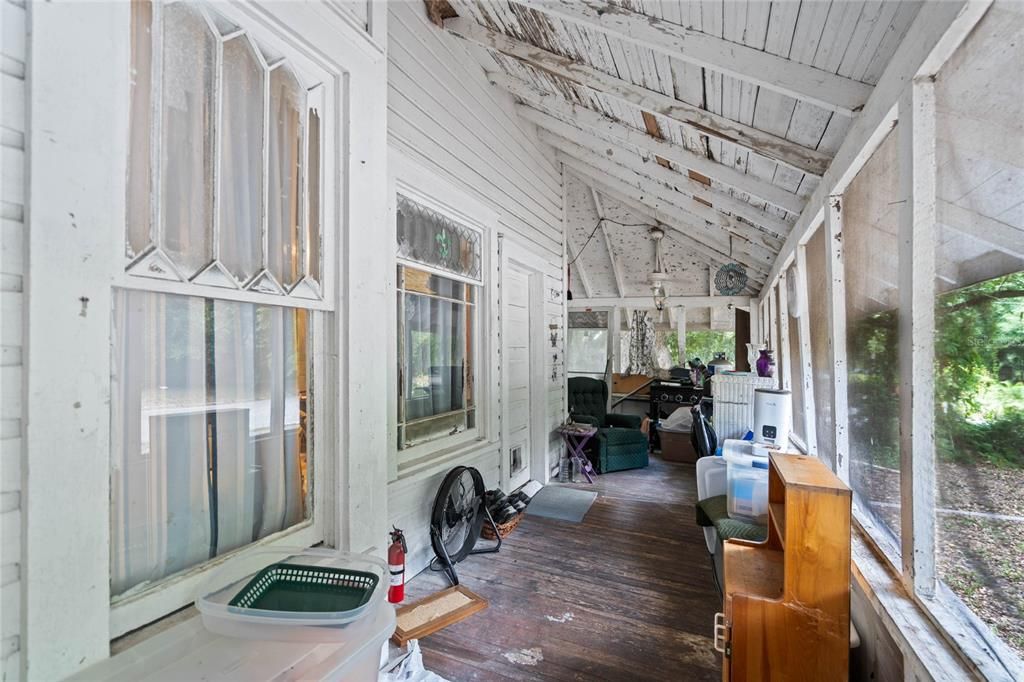 Screened Front Porch