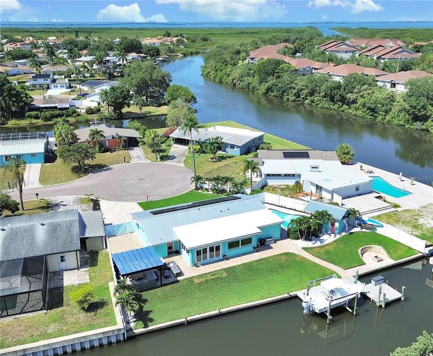 Welcome home to your waterfront oasis with direct access to Tampa Bay!