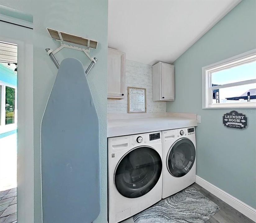 Washer and Dryer are included